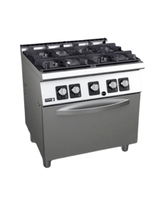 Fagor Kore 700 4 Burner Gas Range with Gas Oven - C-G741H