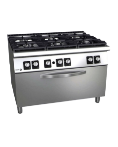Fagor Kore 900 Series Gas 6 Burner with Gas Oven - C-G961OPH