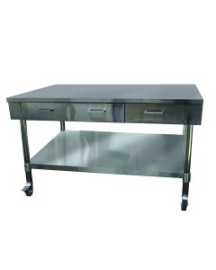 Work Bench with 3 Drawers and Under Shelf - SWBD8-3