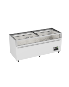 Thermaster Supermarket Island Freezer with Glass Sliding Lids ZCD-L210G