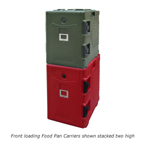 IPC90 Insulated Front Loading Food Pan Carrier stacked