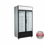 upright glass door fridge LG-1000BG
