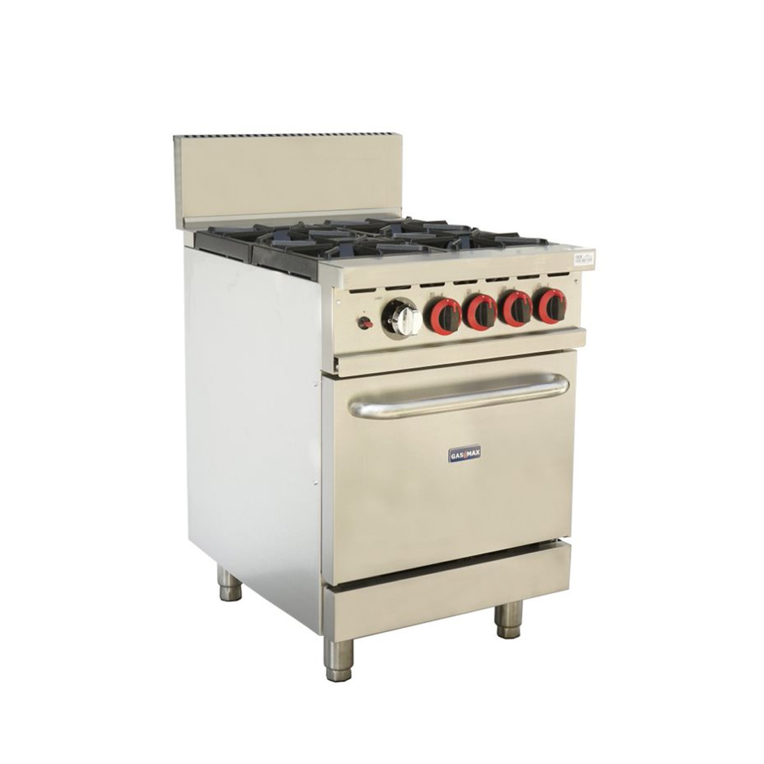 GBS4TULPG Gasmax 4-Burner With Oven Flame Failure