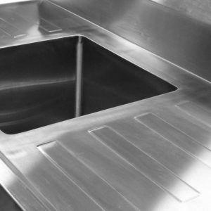 SSB6-1200C/A Single Centre Sink Bench & Pot Undershelf
