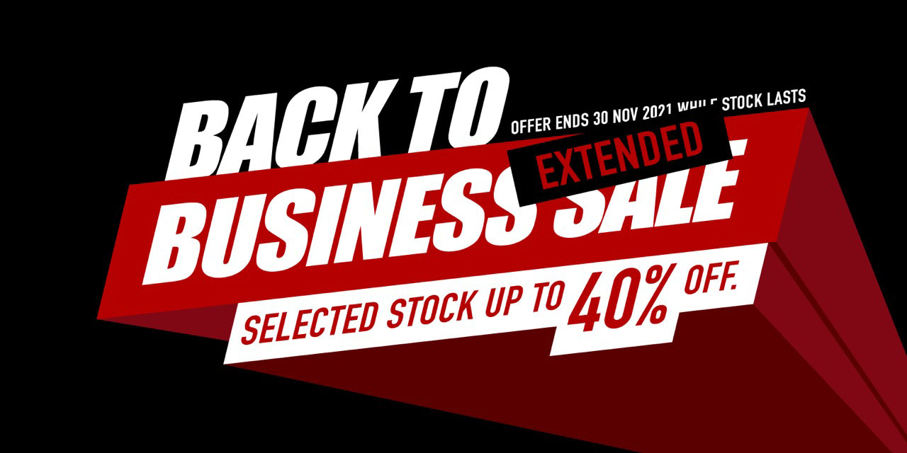 Back to Business Extended Banner