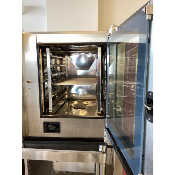2NDs: Fagor 6 trays electric advance plus touchscreen control combi oven APE-061 front open