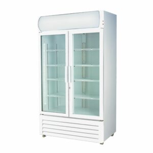 Thermaster Two Glass Door Colourbond Upright Drink Fridge LG-730P