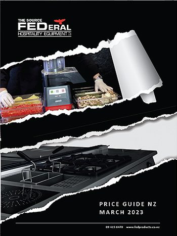 Commercial kitchen equipment price catalogue 2023 NZ
