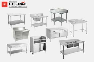 Stainless Steel Kitchen Benches