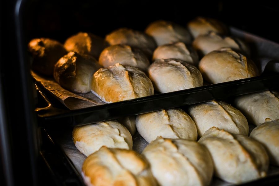 Bread in Convection Oven